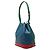 Borsa a tracolla Louis Vuitton Epi Noe Tricolor Rosso Blu - vista 2