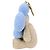 Charm per borsa My Vivienne Cloche Louis Vuitton Blu - vista 2