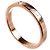 Fede Cartier in oro rosa 18K - vista 2