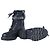 Botas Territory Flat Ranger en piel de becerro Louis Vuitton Negro - vista 10
