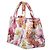Borsa Tote Small Canapa con stampa floreale Prada Multicolore - vista 2
