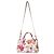 Borsa Tote Small Canapa con stampa floreale Prada Multicolore - vista 6