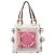 Borsa Cabas Pm Globe in tela rossa Louis Vuitton Beige