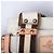 Borsa Cabas Pm Globe in tela rossa Louis Vuitton Beige - vista 6