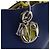 Borsa 2Way Diorissimo in pelle blu navy x giallo - vista 10