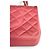 Borsa Chanel 14A Supermarket Pink Jersey Medium Classic Timeless Double Flap Bag Rosa Silver hardware - vista 10