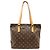 Borsa Tote Cabas Piano Louis Vuitton da donna Marrone
