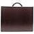 Valigetta in pelle Taiga Louis Vuitton Marrone