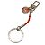 Portefeuille Adventure Keychain Louis Vuitton MP2129 Argento Arancione