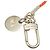 Portefeuille Adventure Keychain Louis Vuitton MP2129 Argento Arancione - vista 5