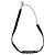 Dior Collana choker Christian in velluto nero con strass J'A - vista 3