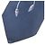 Autre Marque Cravatta in seta Dominique France Ecusson Blu Blu navy - vista 3