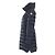 Moncler FLAMME GIUBBOTTO Abrigo de nylon y plumón Azul Azul marino - vista 2