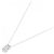 Autre Marque Pt950 Diamant-Halskette Silber - Ansicht 2