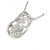 Autre Marque Pt950 Diamant-Halskette Silber - Ansicht 4