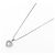 Autre Marque Collana in platino e diamanti Argento - vista 3