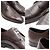 Autre Marque Scarpe Derby in pelle Lobb's Marrone - vista 3