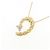Autre Marque Collana con diamante rosa Au750 D'oro - vista 3