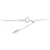 Autre Marque Au750 White Gold Cross Diamond Necklace Silvery  - view 5