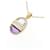 Autre Marque Collana con pendente Au750 Multi Gemstone D'oro - vista 3