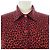 Top in seta e cashmere Christian Dior 144S71AM120 Nero Rosso - vista 5