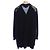Comme Des Garcons Cárdigan largo Comme des Garçons Homme Plus Negro Verde - vista 2
