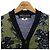 Comme Des Garcons Cárdigan largo Comme des Garçons Homme Plus Negro Verde - vista 5