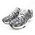 Timeless Sneakers in tessuto Chanel Marrone Nero - vista 3