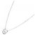 Autre Marque Collana con Diamanti Pt900/Pt850 Argento - vista 2