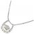Autre Marque Collana con Diamanti Pt900/Pt850 Argento - vista 4