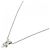 Autre Marque Collana di Diamanti PT900 PT850 Argento - vista 2