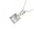 Autre Marque Collana in oro bianco Au750 e diamanti Plata - vista 4