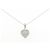 Autre Marque Collana in oro bianco Au585 e diamanti Argento