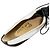 Scarpe con lacci in pelle Salvatore Ferragamo Nero Bianco - vista 6