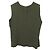 Autre Marque Blusa sin mangas de sarga Sechet Sov DOUBLE STANDARD CLOTHING Verde Caqui - vista 2