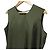 Autre Marque Blusa sin mangas de sarga Sechet Sov DOUBLE STANDARD CLOTHING Verde Caqui - vista 4