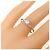 Autre Marque PT900 Platin Diamantring Silber - Ansicht 5