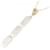 Autre Marque Au750 Freshwater Pearl Necklace Golden  - view 3