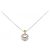 Autre Marque Collana in oro giallo e oro bianco Au750 con diamanti