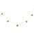 Autre Marque Au750 Gelbgold 3.0CT Citrin Halskette Golden
