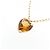 Autre Marque Au750 Gelbgold 3.0CT Citrin Halskette Golden - Ansicht 3