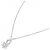 Autre Marque Collana di Diamanti PT900 PT850 Argento - vista 2