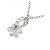 Autre Marque Collana di Diamanti PT900 PT850 Argento - vista 4