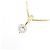 Autre Marque Collana con Diamanti Au750 D'oro - vista 3
