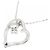Autre Marque Collana in oro bianco 10K e diamanti Argento - vista 4