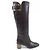 Botas altas Roger Vivier Castaño