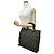 Fendi Zucca Canvas Leder Handtasche Braun Schwarz Khaki - Ansicht 3