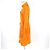 Vestido de rayón Bottega Veneta Naranja - vista 2