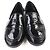 Mocassini in pelle Louis Vuitton Soho Line Nero - vista 4