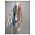 Autre Marque Costume da bagno arancione, beige e blu Bianco - vista 4